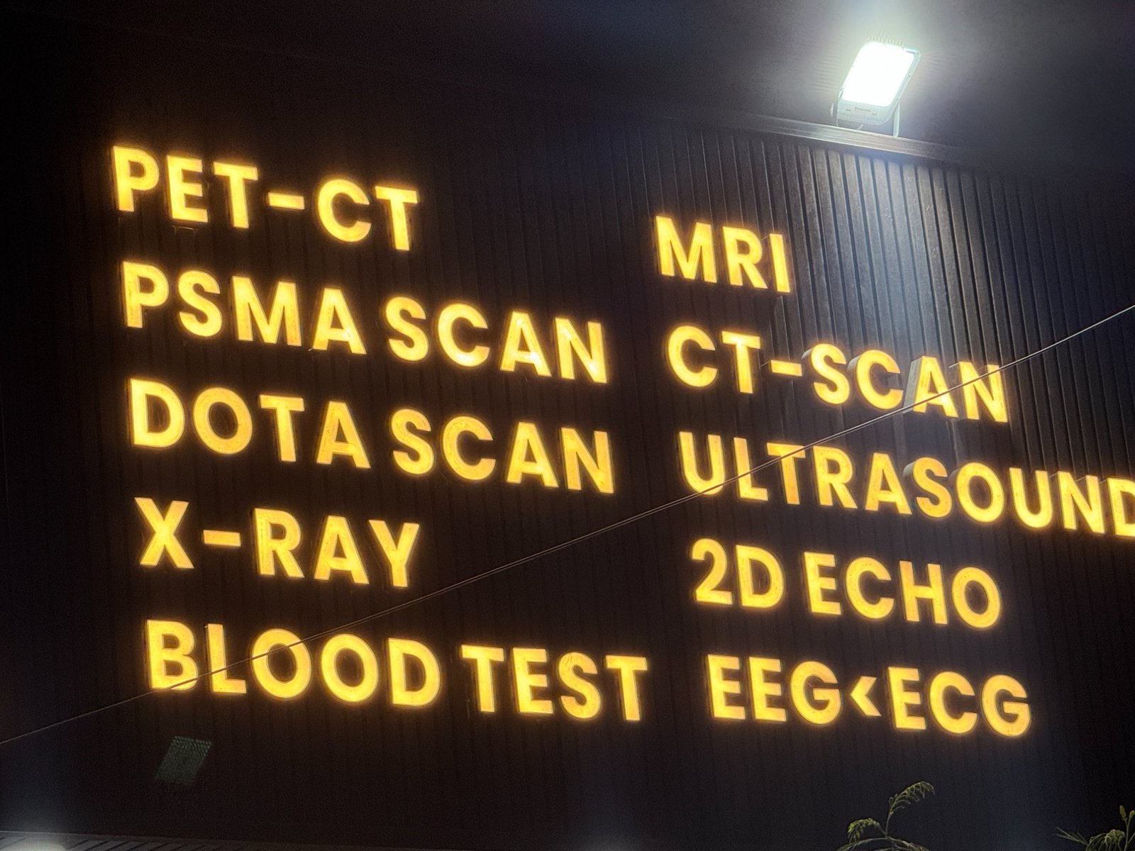 Services offered at Adhiraj Imaging — PET CT MRI CT Scan EEG ECG Blood Test